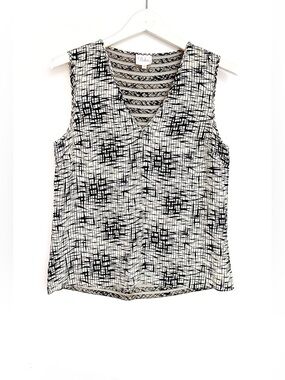 Parker SILK & Lace Sleeveless Top